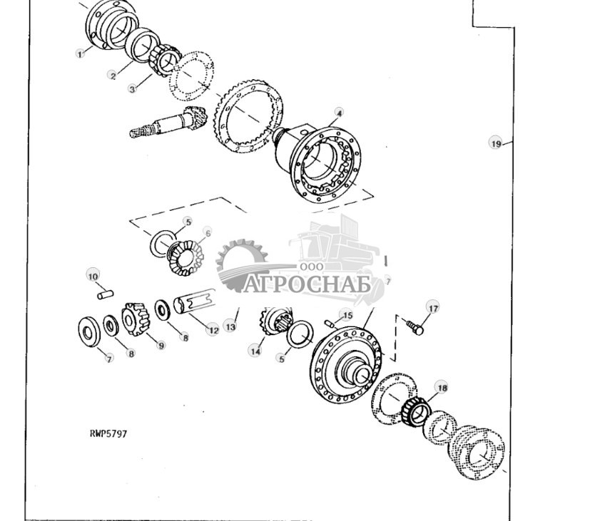 Anti-Friction Differential Kit 